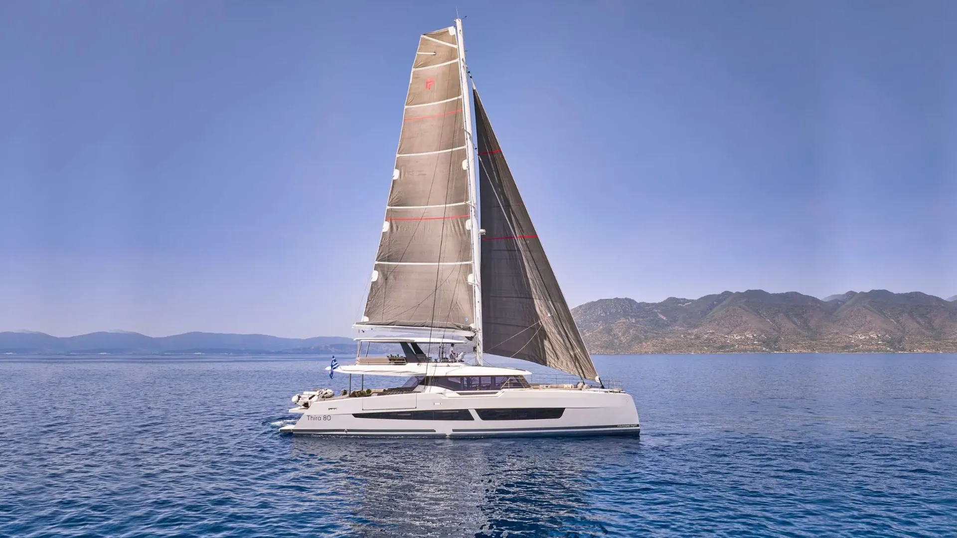 Thira 80 ALOIA 80 – Under sail