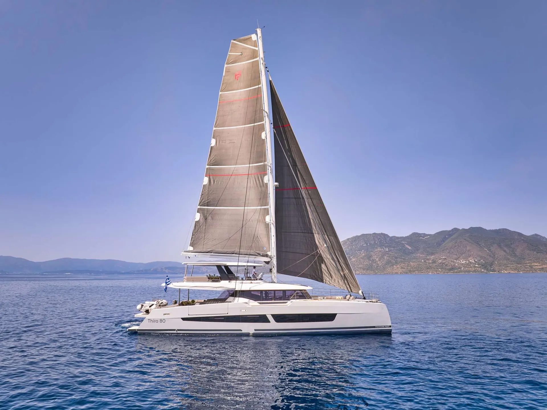 Thira 80 ALOIA 80 – Under sail