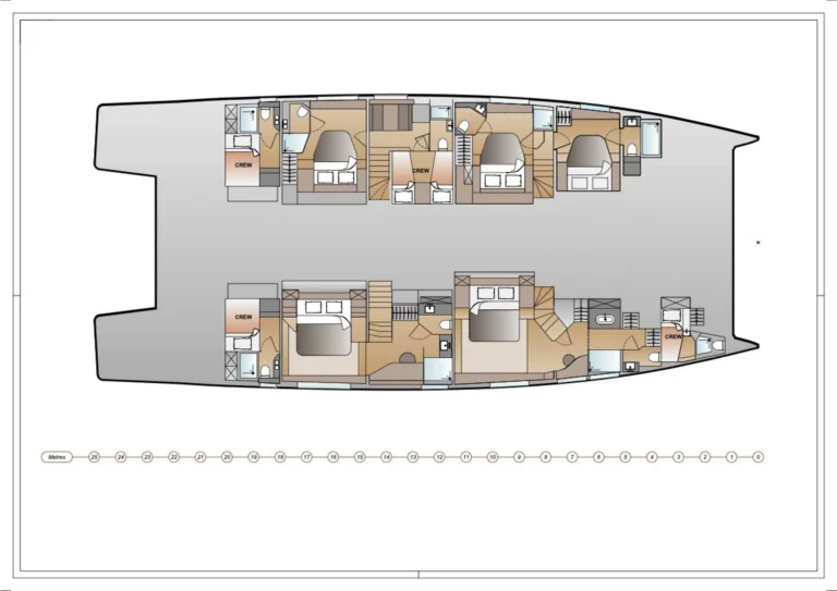 Thira 80 WINDKIND – deck layout